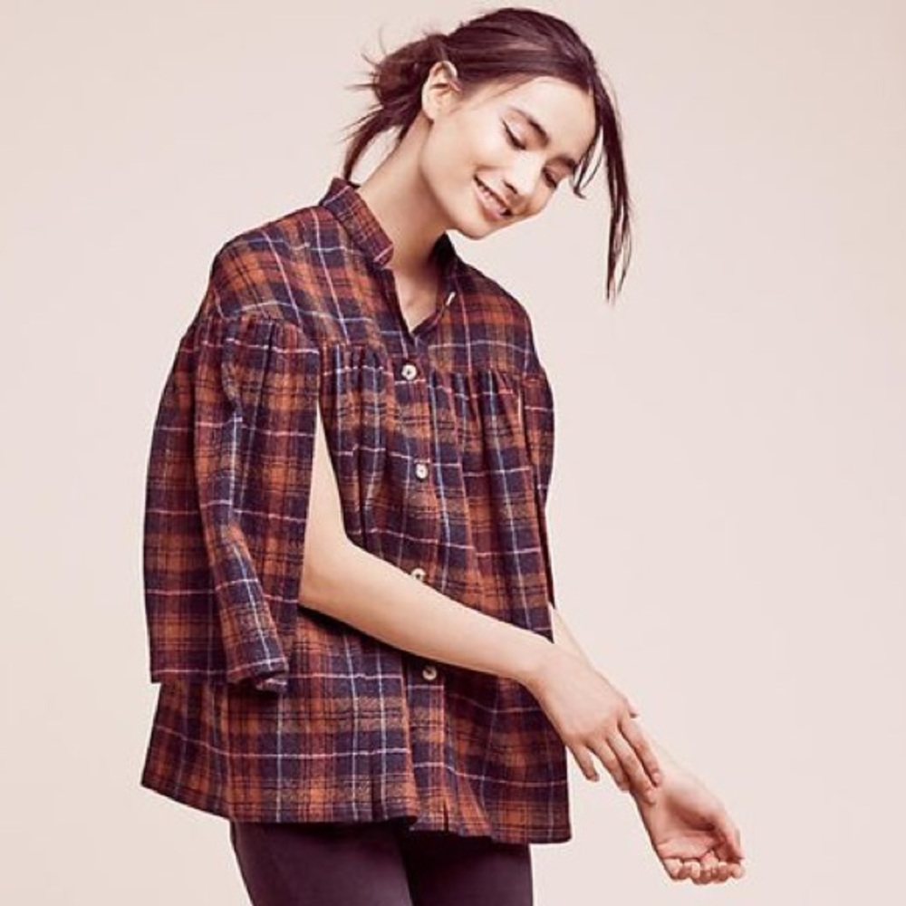 Christine Alcalay Tess Wool Cape Top Anthropologie